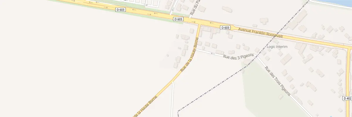 Plan du 8 Rue de la Haute Borne à Sept-Sorts
