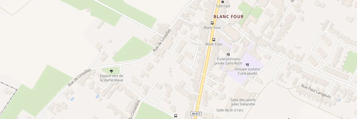 Plan du 97H Rue de Lille à Roncq