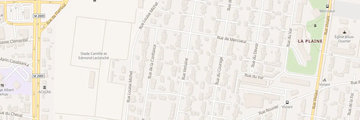 Plan du 95 Rue Verlaine à Clermont-Ferrand