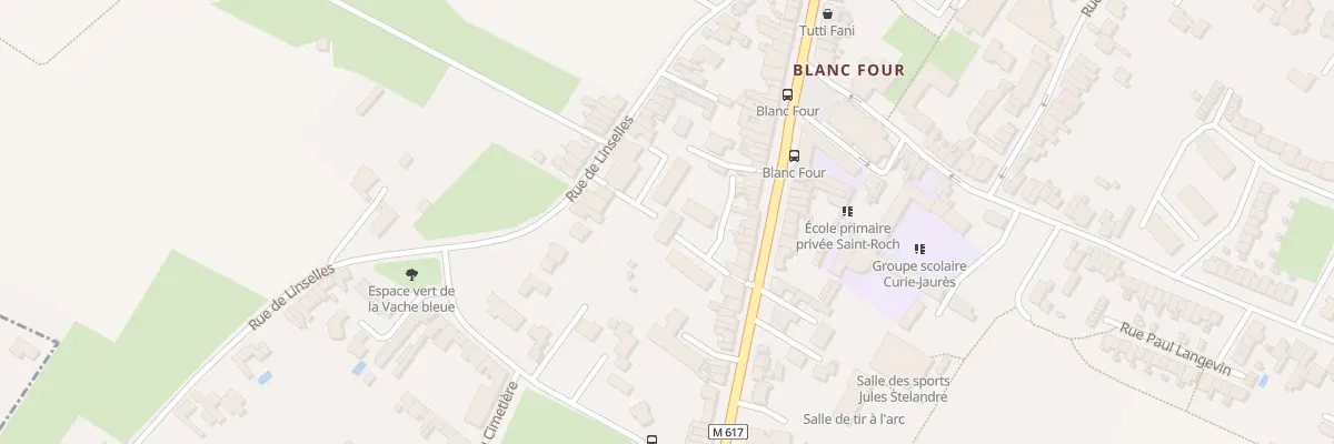 Plan du 97I Rue de Lille à Roncq