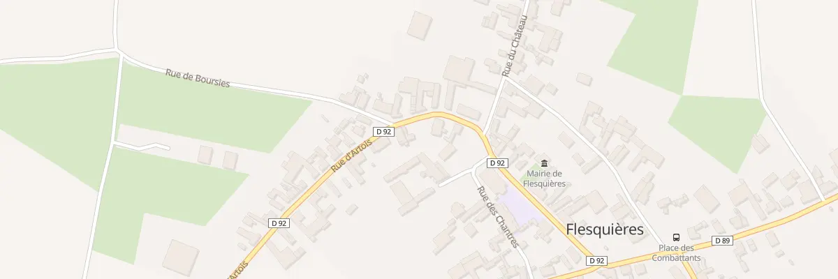 Plan du 3 Rue d’Artois à Flesquières