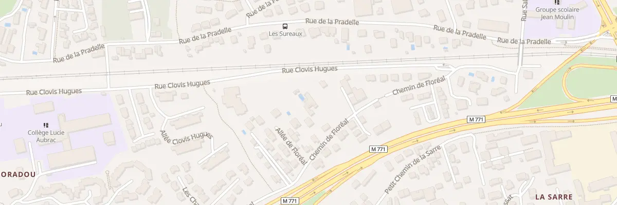 Plan du 31B Che Floreal à Clermont-Ferrand
