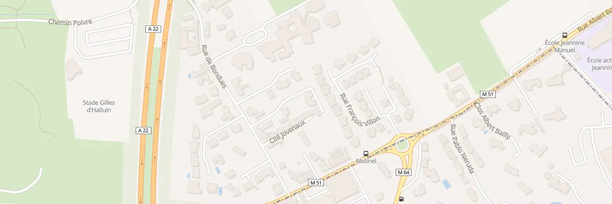 Plan du 26T Rue de Bondues à Marcq-en-Barœul