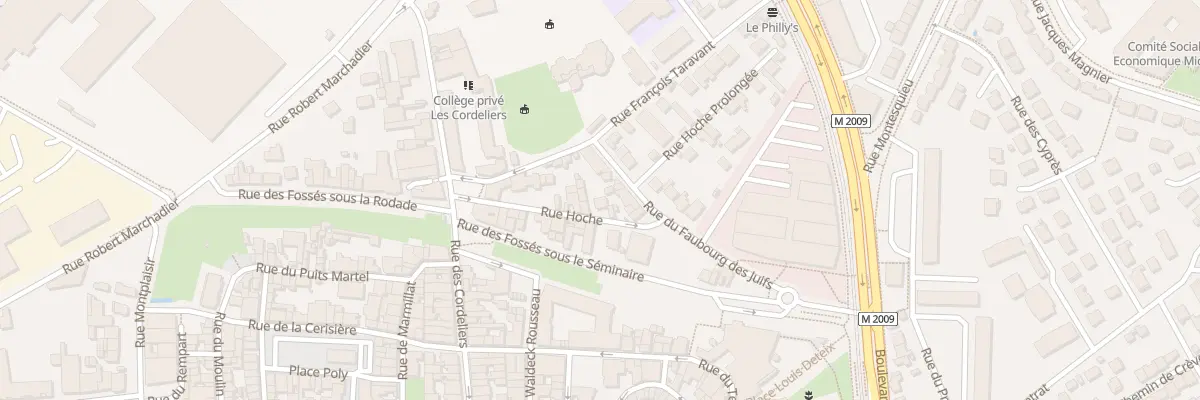 Plan du 15 Rue Hoche à Clermont-Ferrand