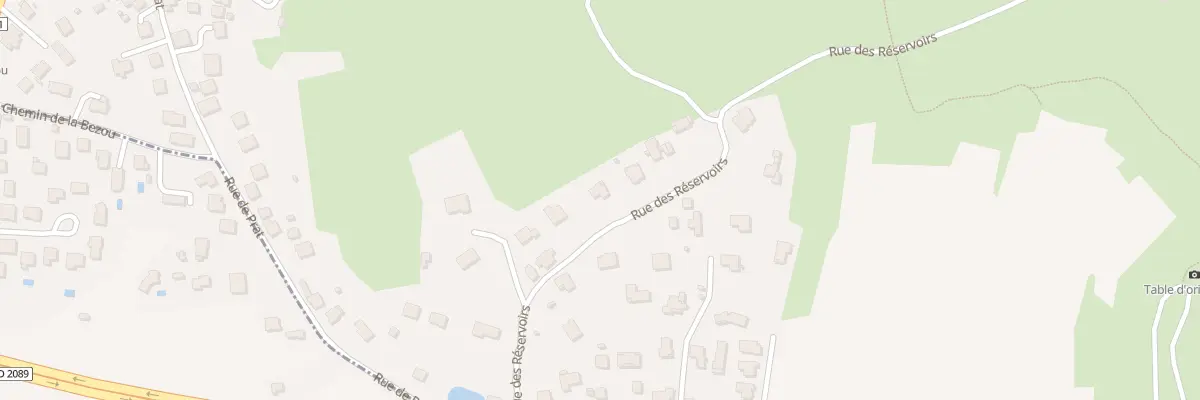 Plan du 21 Rue des Réservoirs à Aubière