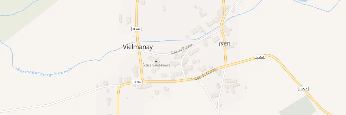 Plan du 4 Rte du Lavoir à Vielmanay