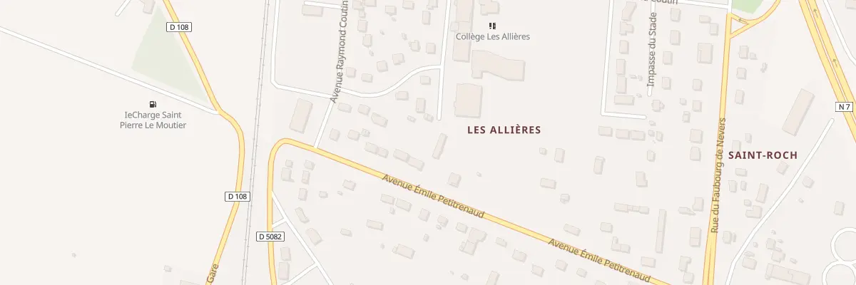 Plan du 26 Av Émile Petitrenaud à Saint-Pierre-le-Moûtier