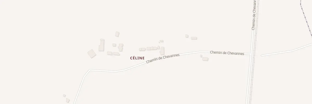 Plan du 30 Che de Chevannes à Mars-sur-Allier