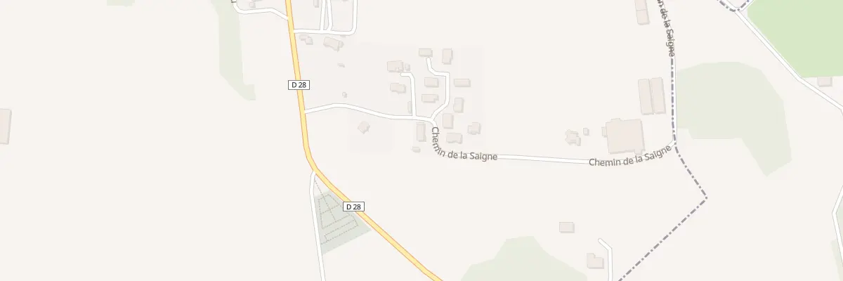 Plan du 8 Che de la Saigne à Ludesse
