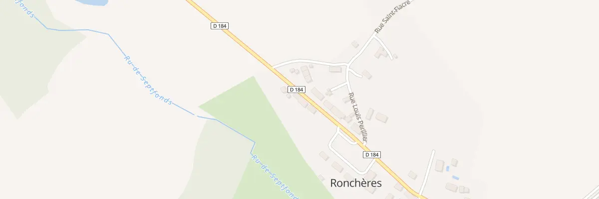 Plan du 15 Rue de Montreal à Ronchères