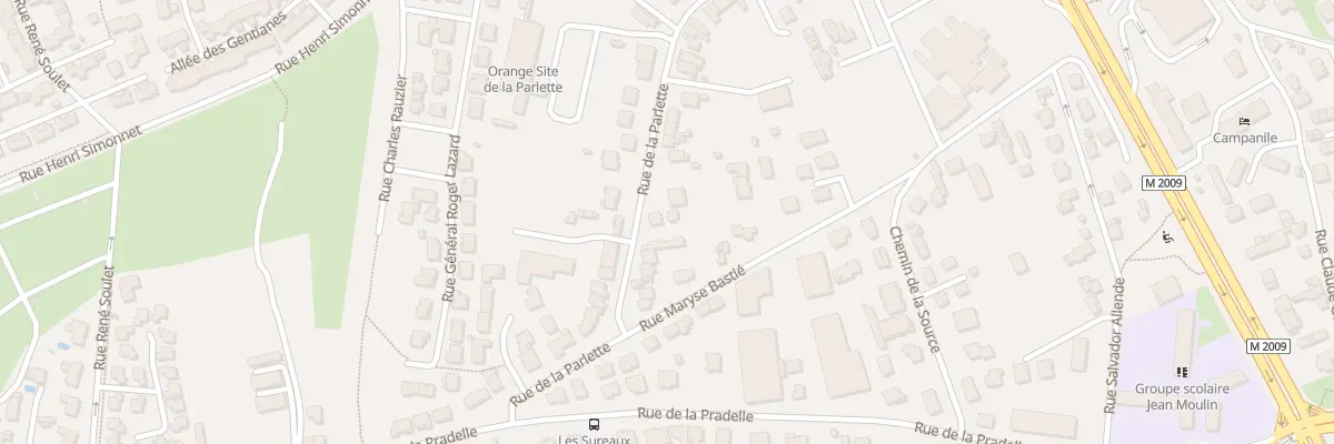 Plan du 77 Rue de la Parlette à Clermont-Ferrand