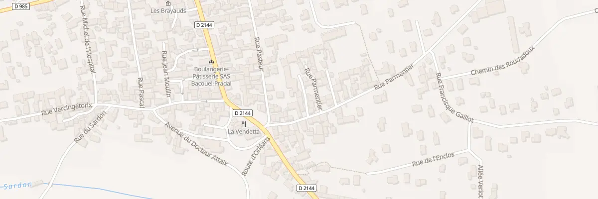Plan du 4B Rue Parmentier à Saint-Bonnet-près-Riom
