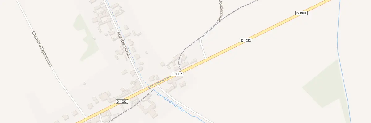 Plan du 663 N Route Nationale à Appilly