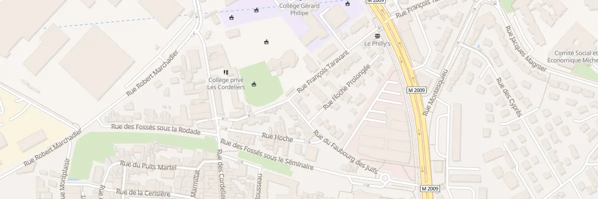Plan du 14 Rue François Taravant à Clermont-Ferrand