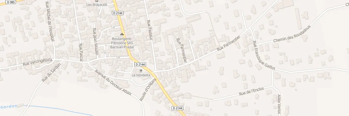 Plan du 4B Rue Parmentier à Saint-Bonnet-près-Riom