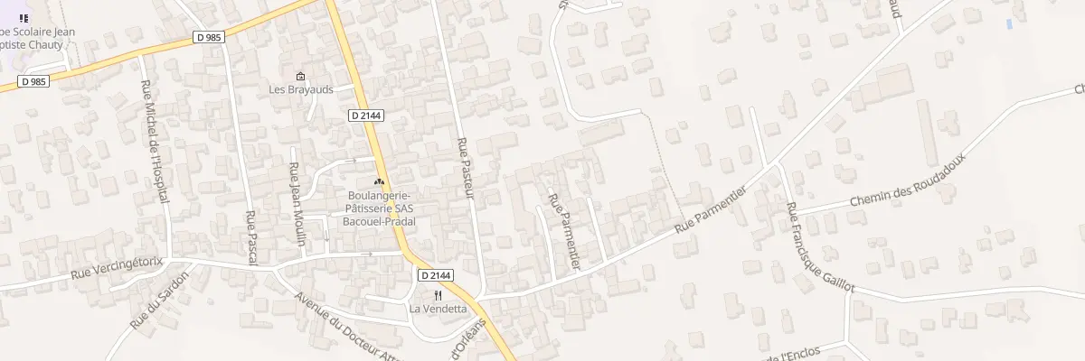 Plan du 16 Rue Parmentier à Saint-Bonnet-près-Riom
