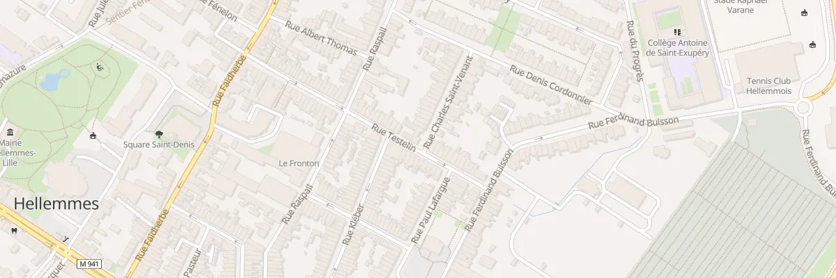 Plan du 63 Rue Testelin à Lille