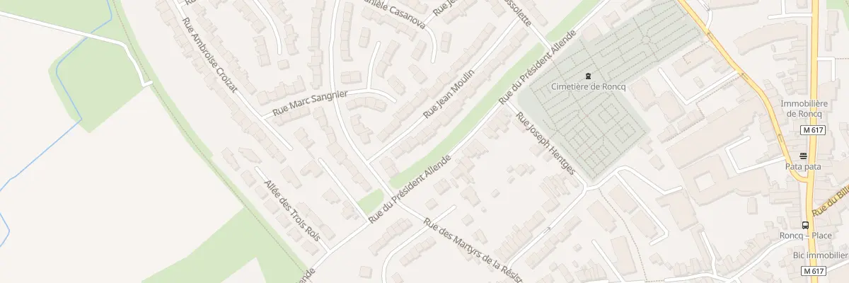 Plan du 31 Rue Jean Moulin à Roncq