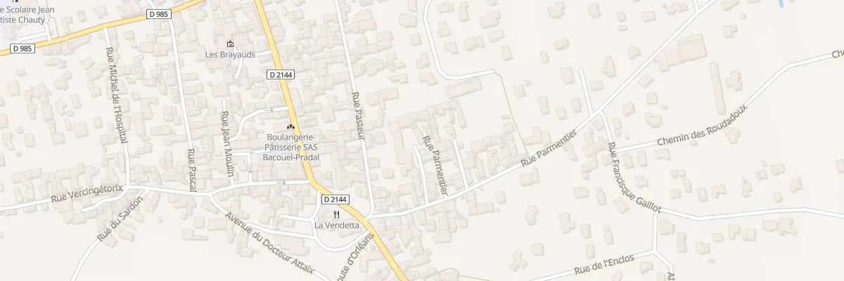 Plan du 14B Rue Parmentier à Saint-Bonnet-près-Riom