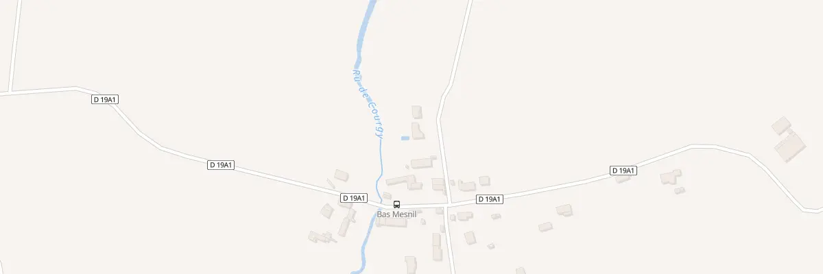 Plan du 119B Le Bas Menil à Aulnoy