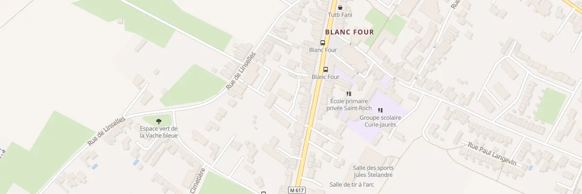 Plan du 97N Rue de Lille à Roncq