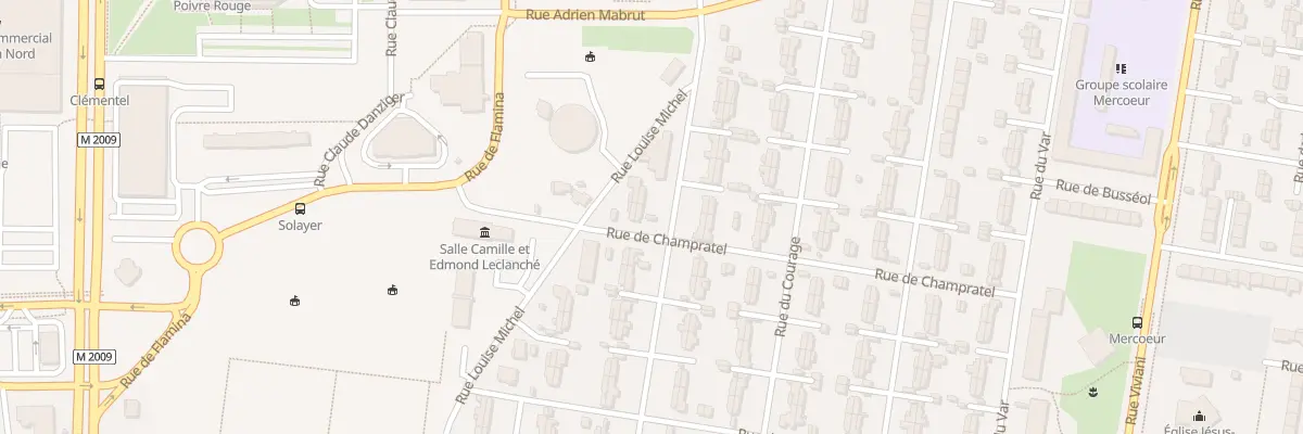 Plan du 127 Rue Verlaine à Clermont-Ferrand