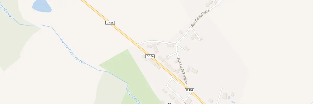 Plan du 22 Ronchères (ham) à Ronchères