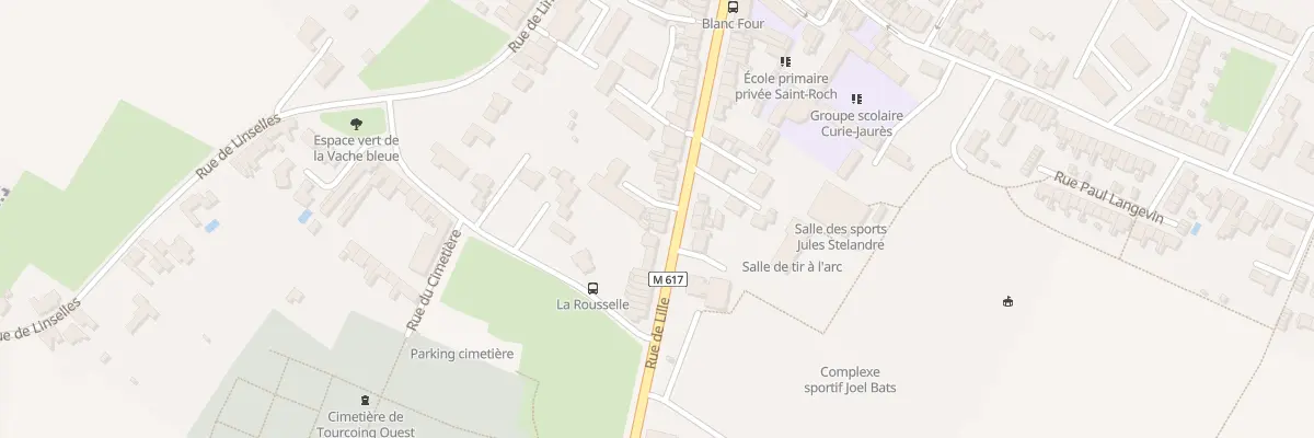 Plan du 81 Rue de Lille à Roncq