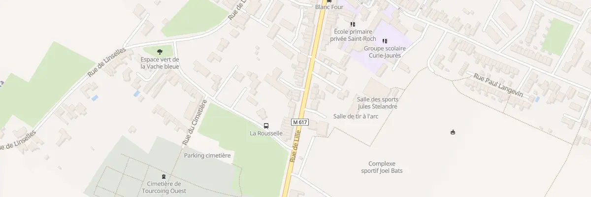 Plan du 79 Rue de Lille à Roncq
