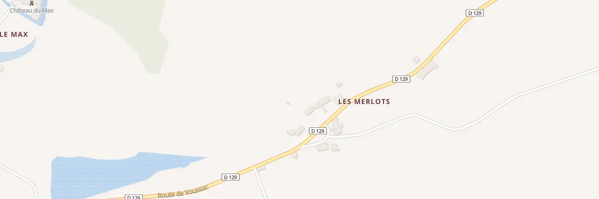 Plan du 6 Les Merlots au Theil