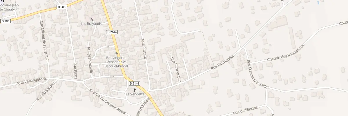 Plan du 18B Rue Parmentier à Saint-Bonnet-près-Riom
