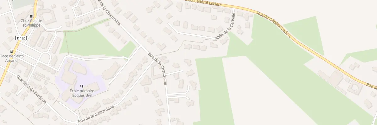 Plan du 315 Rue de la Chantraine à Mérignies