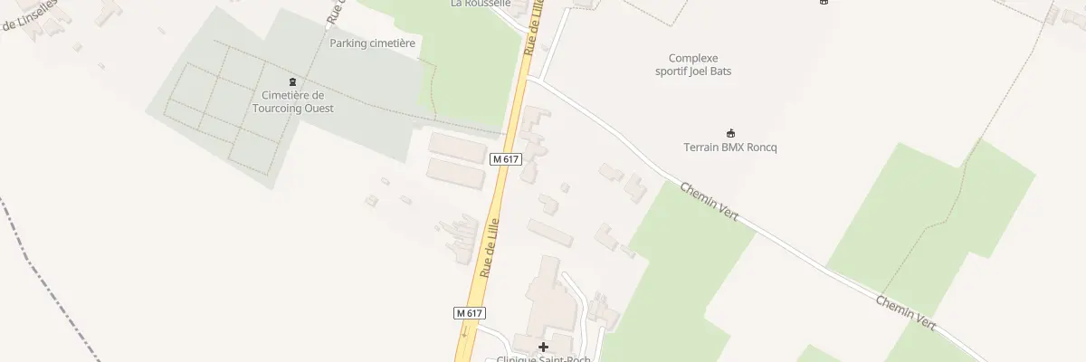 Plan du 60 Rue de Lille à Roncq