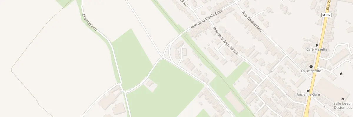 Plan du 32 Rue Latérale à Roncq