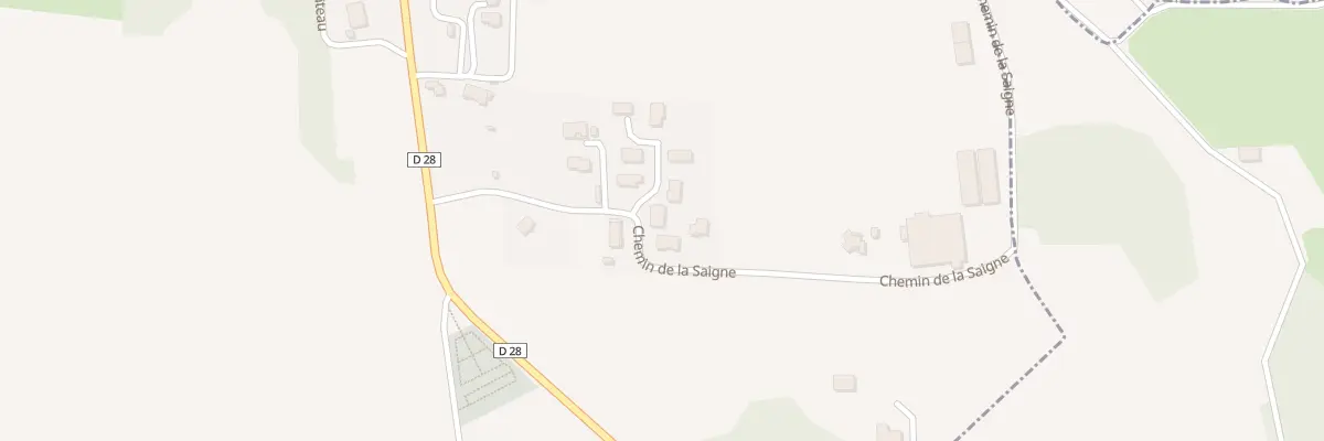 Plan du 11 Che de la Saigne à Ludesse
