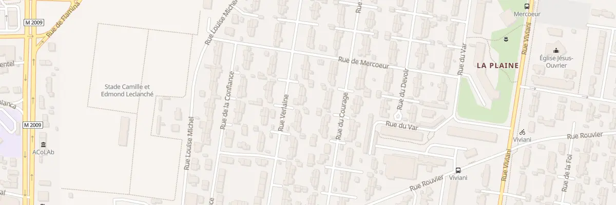 Plan du 124 Rue Verlaine à Clermont-Ferrand