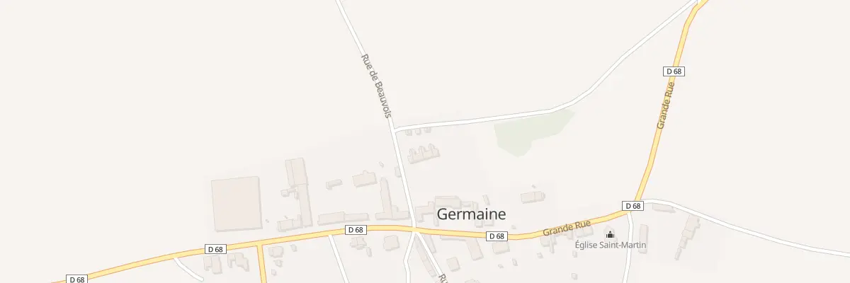 Plan du 4C Rue de Beauvois à Germaine