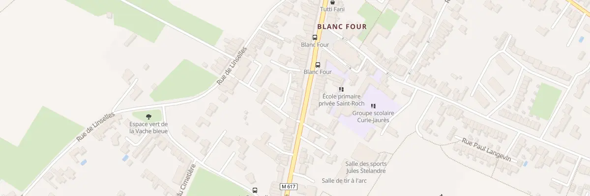 Plan du 109 Rue de Lille à Roncq