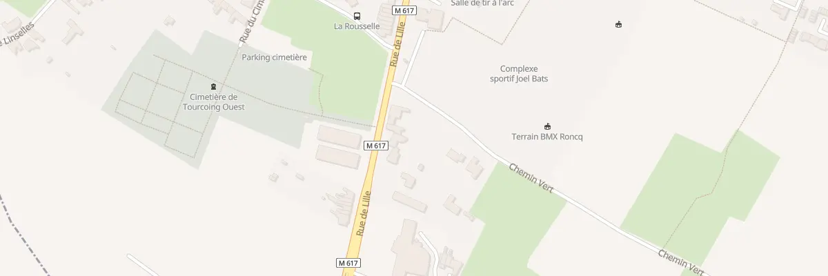 Plan du 64 Rue de Lille à Roncq