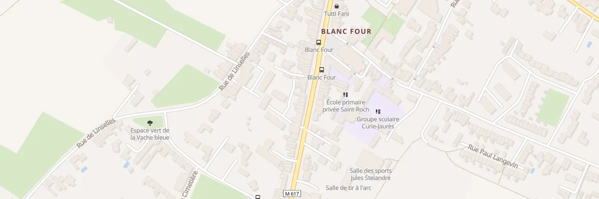 Plan du 111 Rue de Lille à Roncq