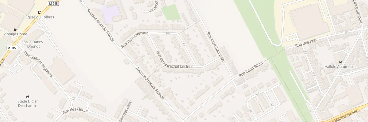 Plan du 18 Rue Jean Mermoz à Halluin