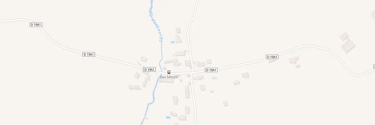 Plan du 118B Le Bas Menil à Aulnoy