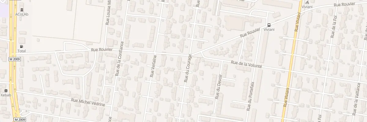 Plan du 87 Rue du Courage à Clermont-Ferrand