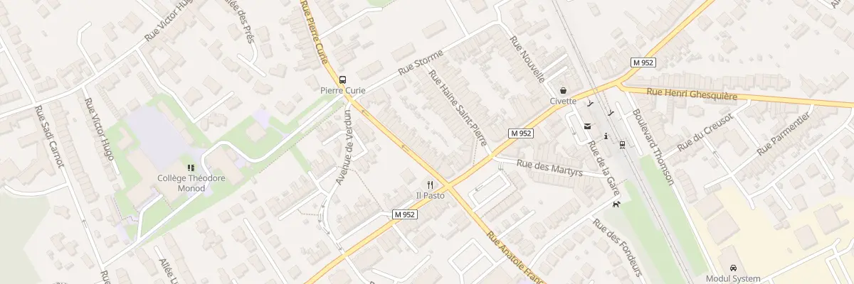 Plan du 12 Rue Pierre Curie à Lesquin