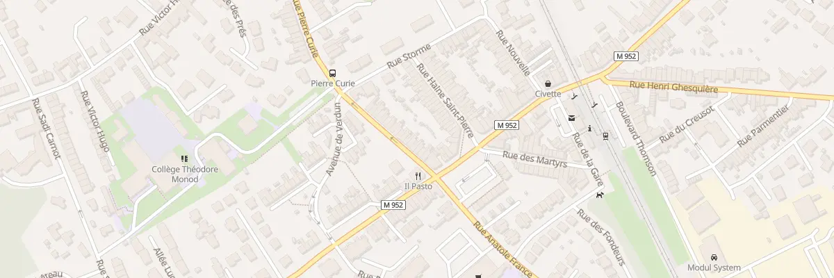 Plan du 10 Rue Pierre Curie à Lesquin