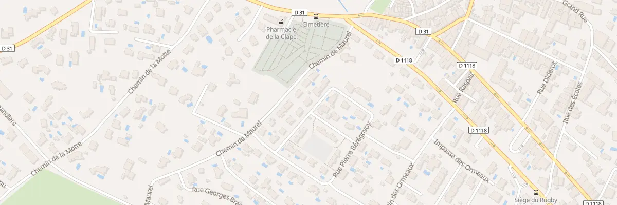 Plan du 9 Rue du Docteur Pierre Carriere à Salles-d’Aude