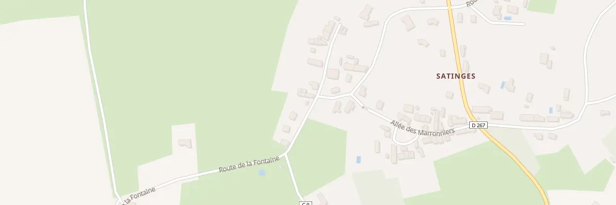 Plan du 278 Rte de la Fontaine à Parigny-les-Vaux