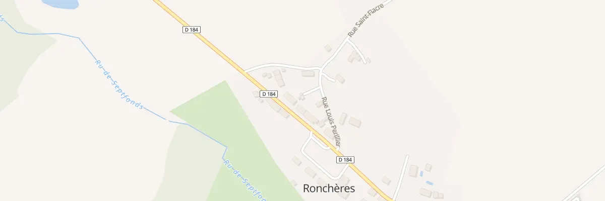 Plan du 14 Rue de Montreal à Ronchères