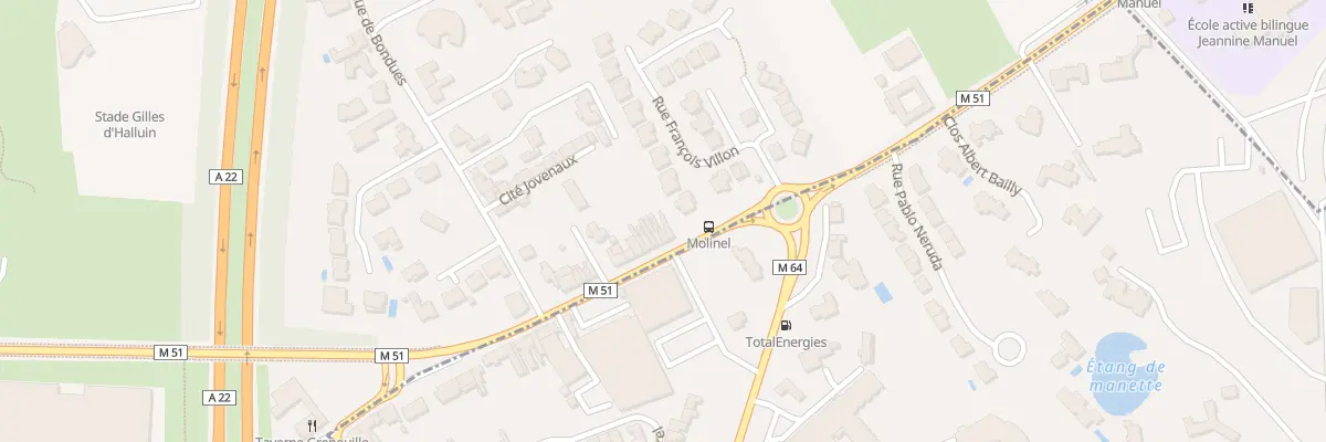 Plan du 497 Rue Albert Bailly à Marcq-en-Barœul