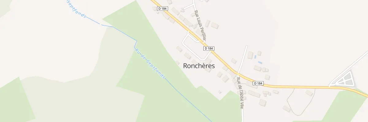 Plan du 7 Rue de Montreal à Ronchères